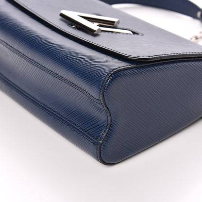 Louis Vuitton Epi Twist Shoulder Bag MM Indigo 8 of 9