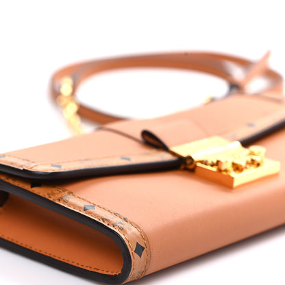 MCM Visetos Large Tracy Chain Wallet Cognac 6 of 7