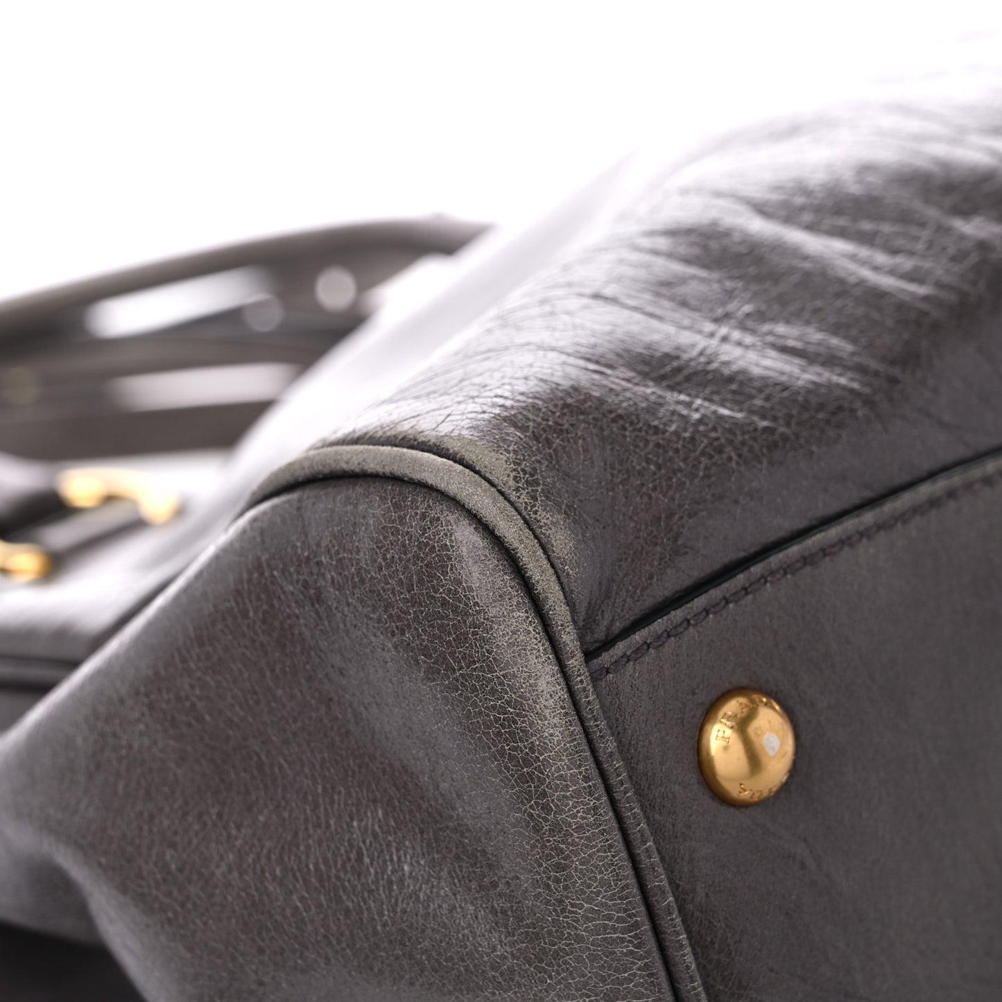 Glace Calf Front Pocket Tote Astrale