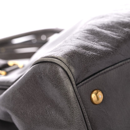 Prada Glace Calf Front Pocket Tote Astrale 10 of 33