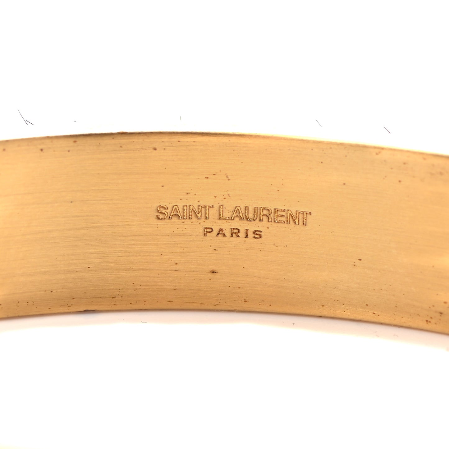 Leopard Print Pony Effect Calfskin Monogram Bracelet
