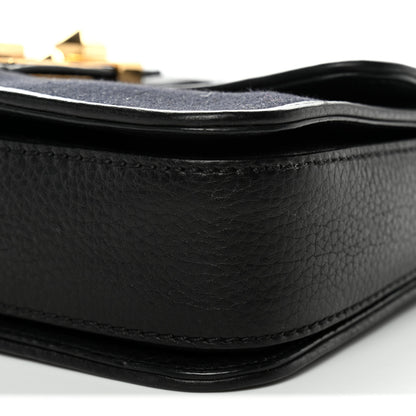 Valentino Garavani Denim B-Rockstud Flap Blue Blue 9 of 11