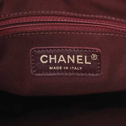 Chanel Calfskin Stitched Large Button Up Hobo Black 6 of 11