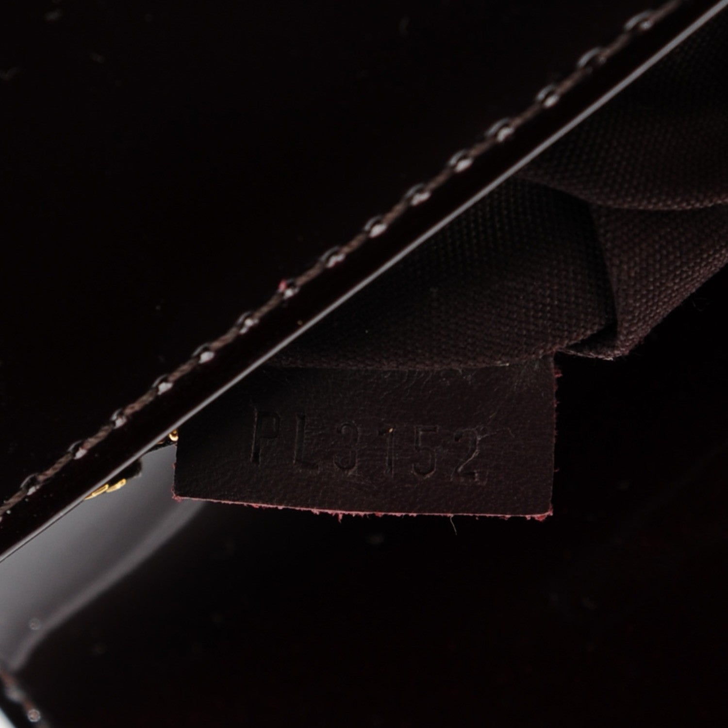 Louis Vuitton Patent Sobe Clutch Amarante 7 of 7