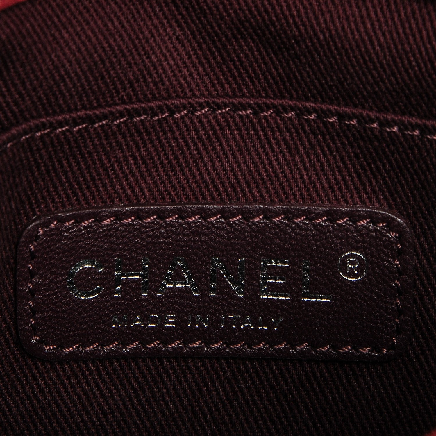Chanel Iridescent Calfskin Quilted Small Gentle Square Boy Flap Red 6 of 12