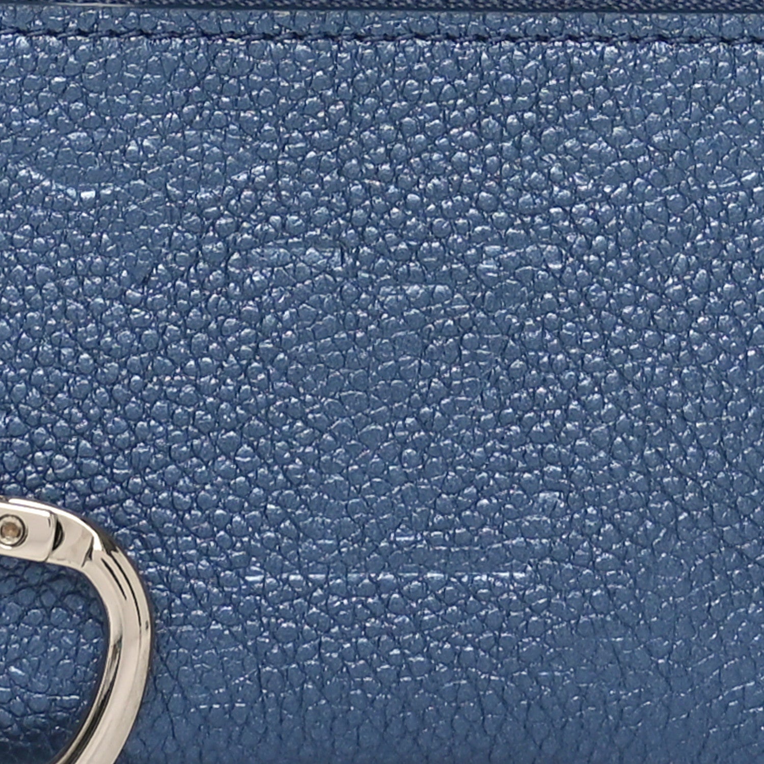Louis Vuitton Metallic Empreinte Monogram Giant Key Pouch Navy