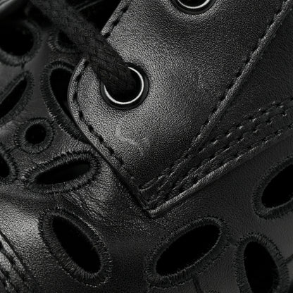 Valentino Garavani Calfskin Atelier 30/50mm Combat Boots 39 Black 15 of 16