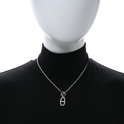 Hermes Sterling Silver Amulette Chaine d'Ancre Necklace 2 of 4