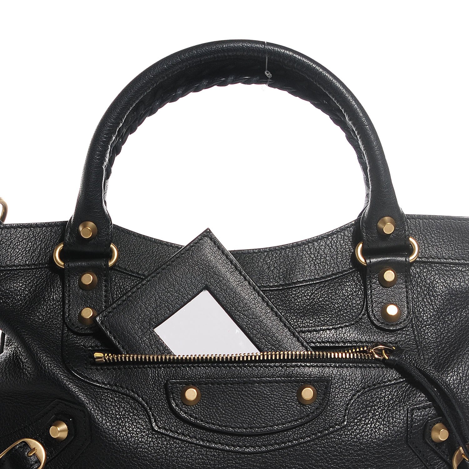 Balenciaga Chevre Classic Gold Hardware First Black 9 of 11