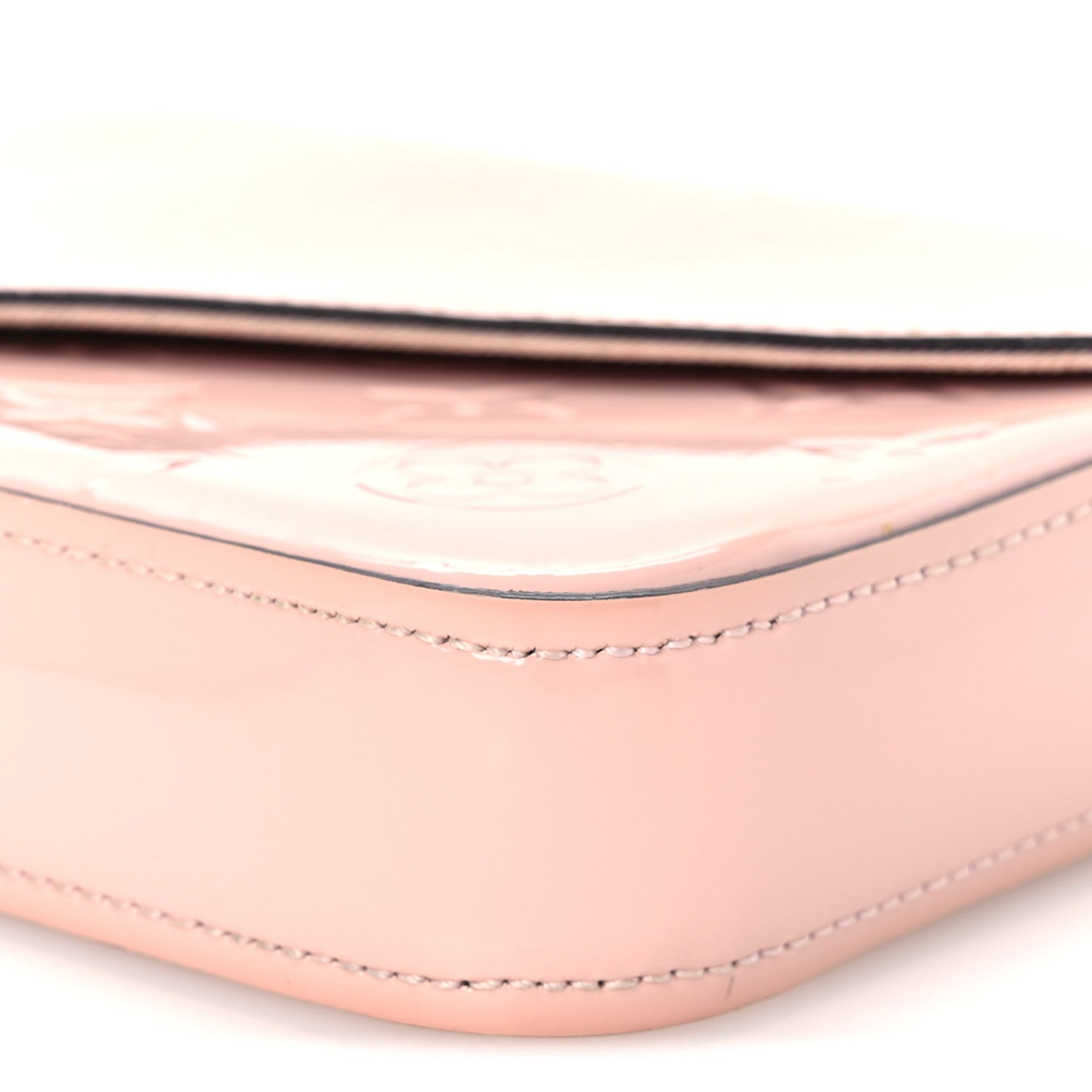 Louis Vuitton Vernis Felicie Chain Wallet Rose Ballerine 10 of 11