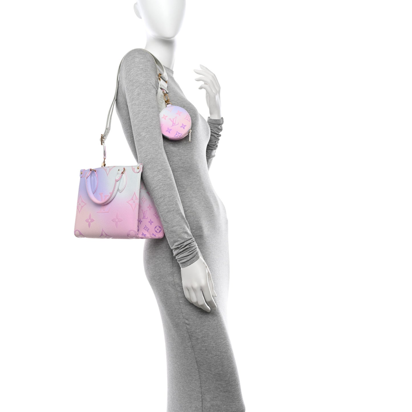 Monogram Giant Spring In The City Onthego PM Sunrise Pastel