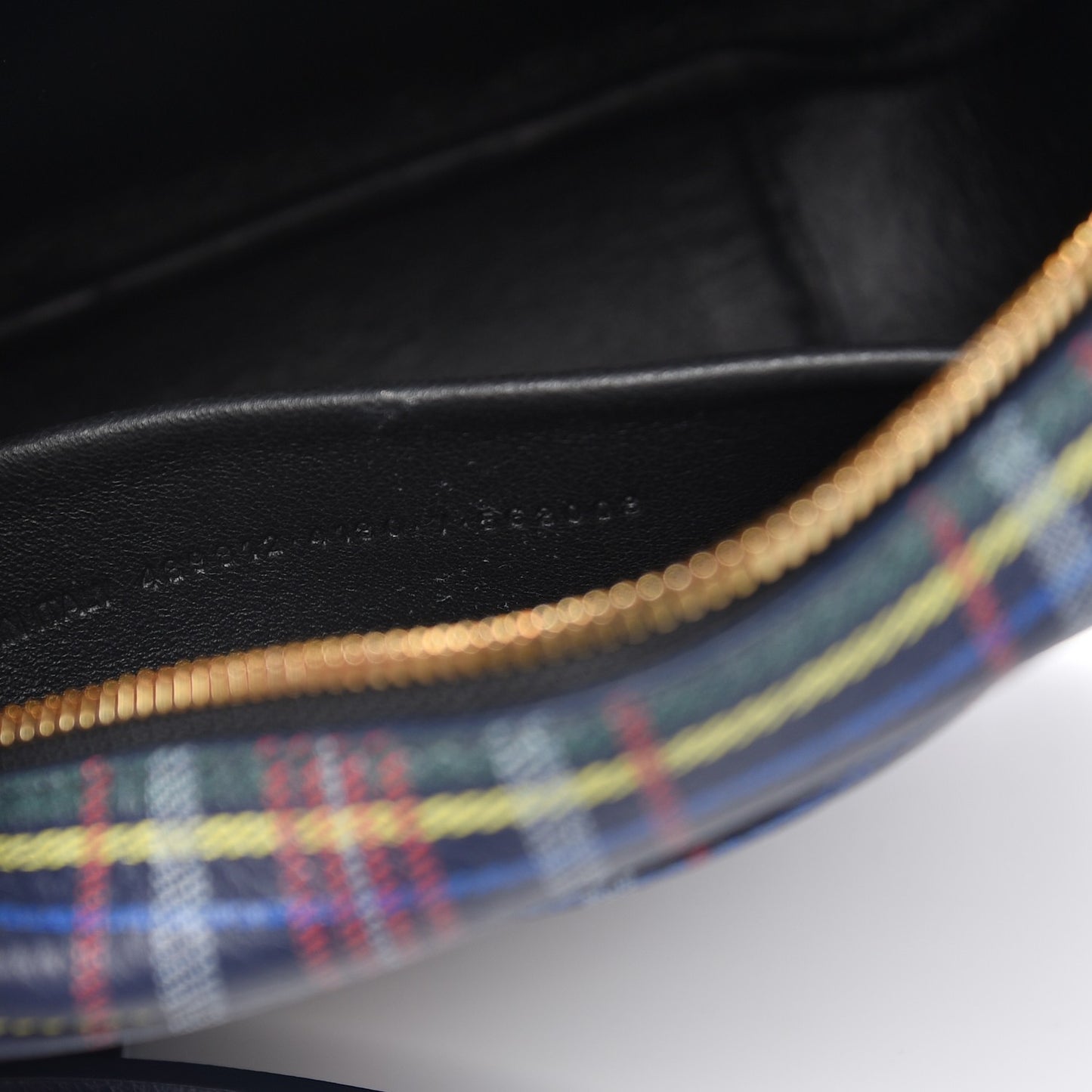 Calfskin Plaid Everyday S Camera Bag Multicolor