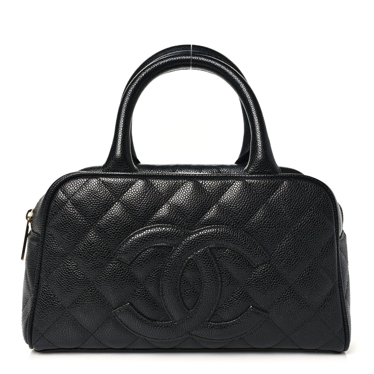 Chanel Caviar Quilted Small Bowler Black 1 of 10