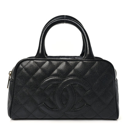 Chanel Caviar Quilted Small Bowler Black 1 of 10