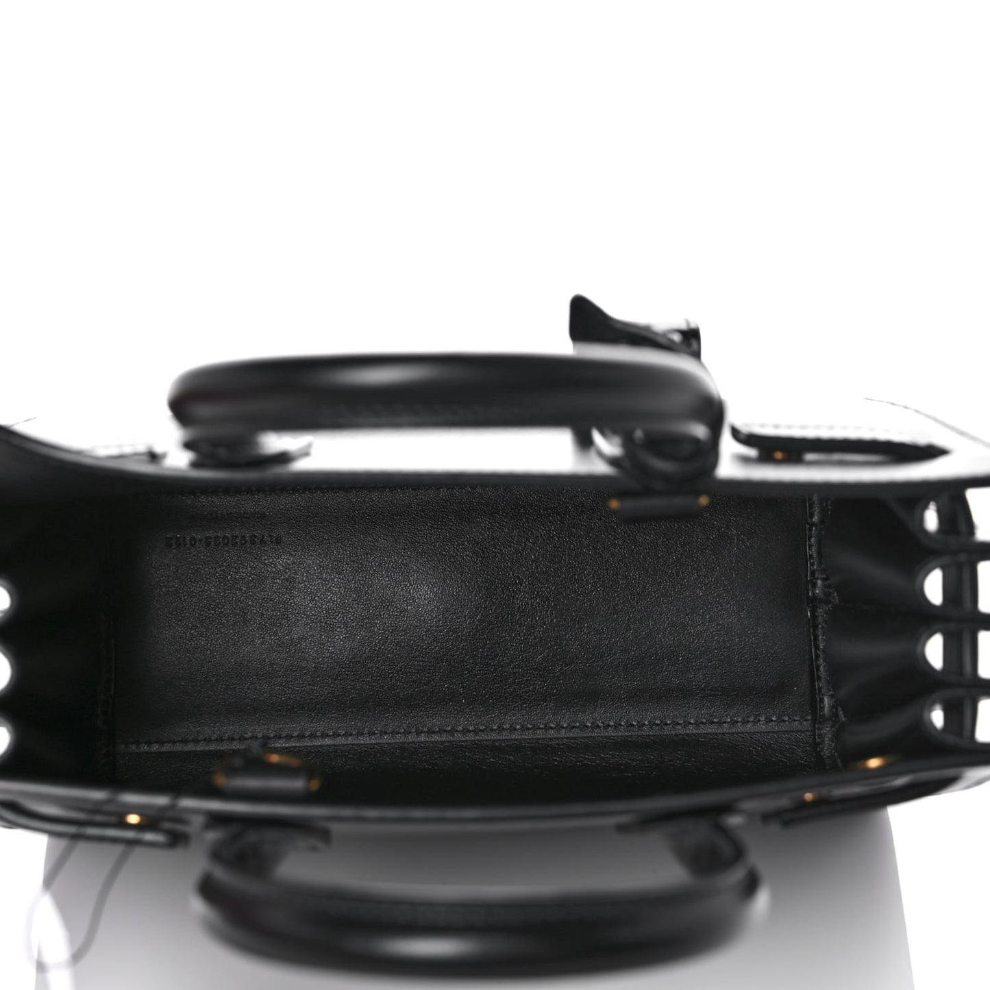 Calfskin Nano Sac De Jour Black