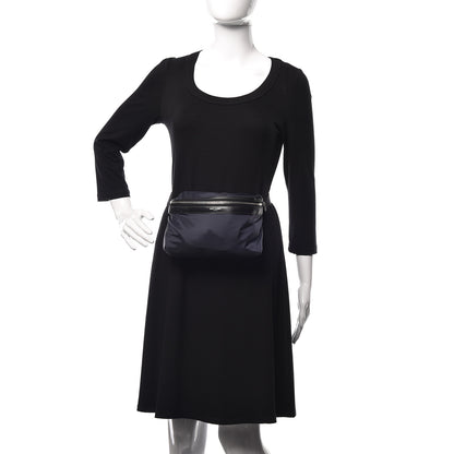 Saint Laurent Nylon City Fold Up Backpack Belt Bag Navy 3 of 15