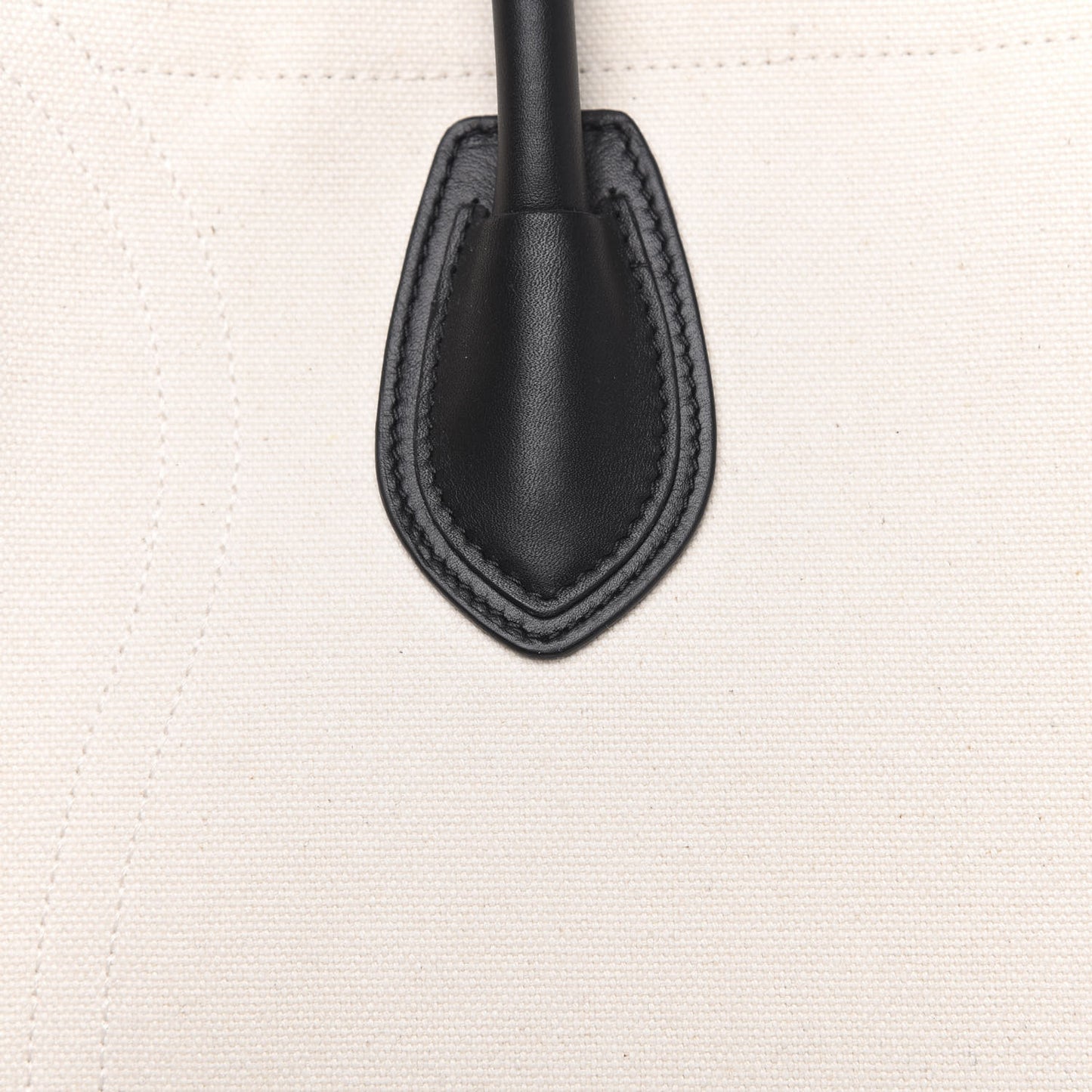 Cotton Canvas Medium Phantom Luggage White
