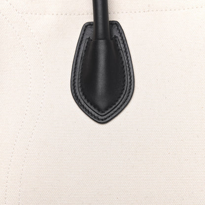 Celine Cotton Canvas Medium Phantom Luggage White 10 of 11