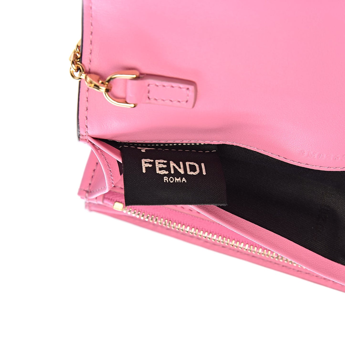 Nappa Matisse FF Embossed Continental Wallet On Chain Lollypop