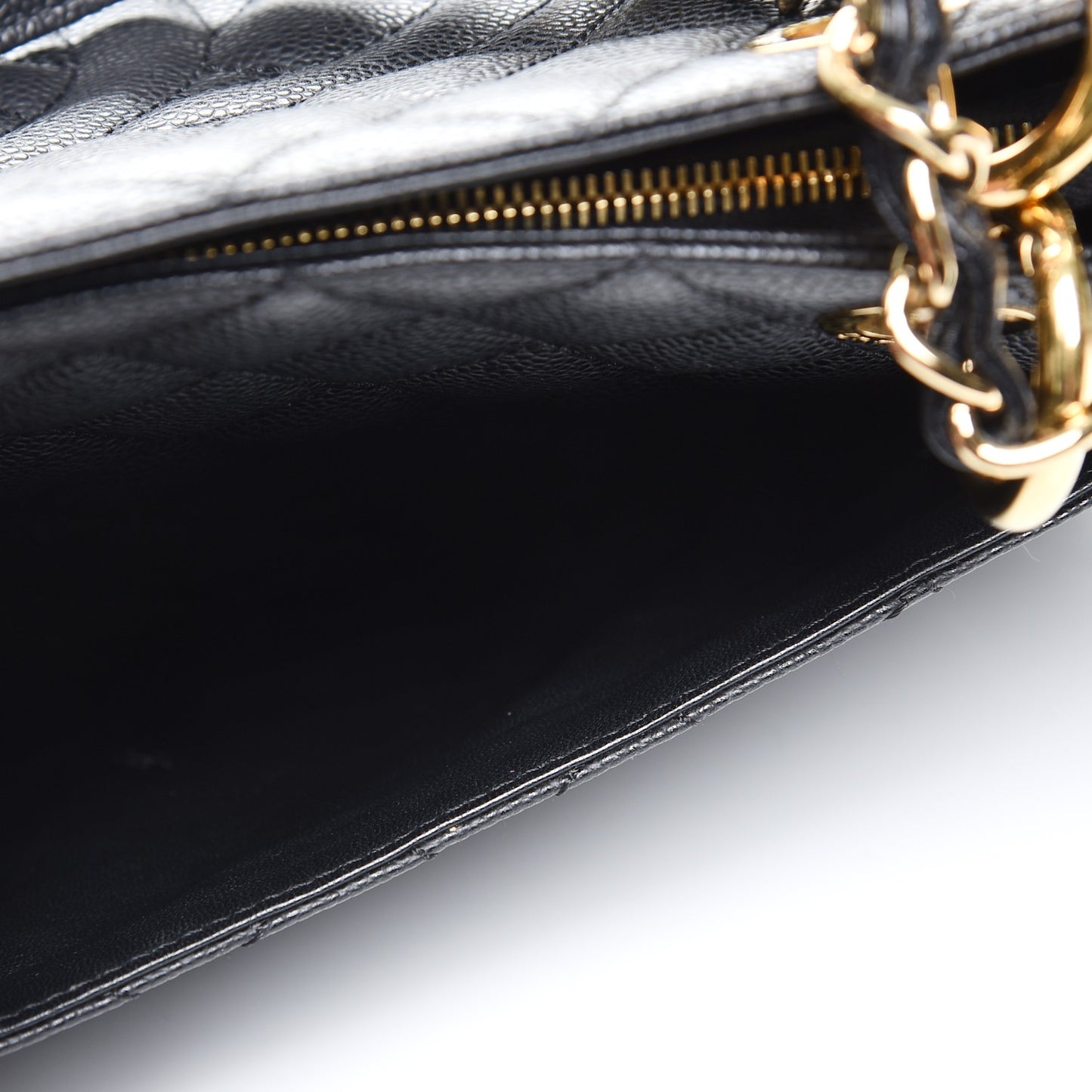 Caviar Grand Shopping Tote GST Black