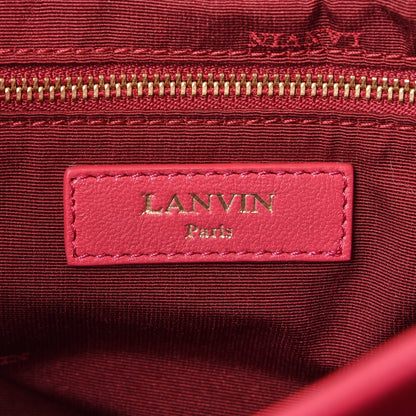 Lanvin Lambskin Quilted Medium Sugar Flap Shoulder Bag Pink 10 of 11