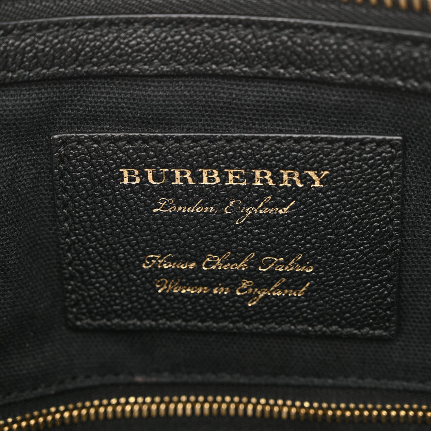 Soft Grain Calfskin House Check Small Helmsley Crossbody Black