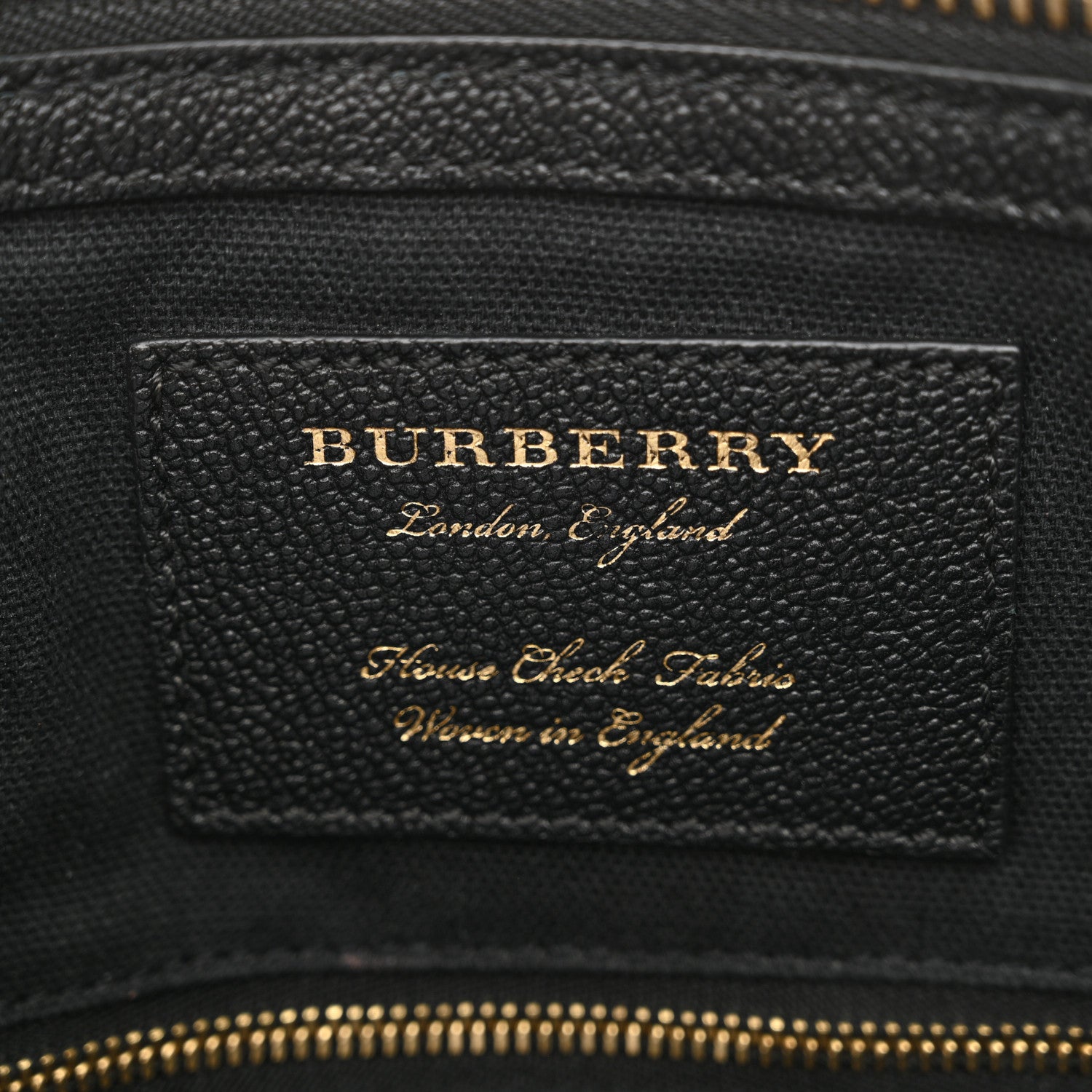 Burberry Soft Grain Calfskin House Check Small Helmsley Crossbody Black 5 of 10