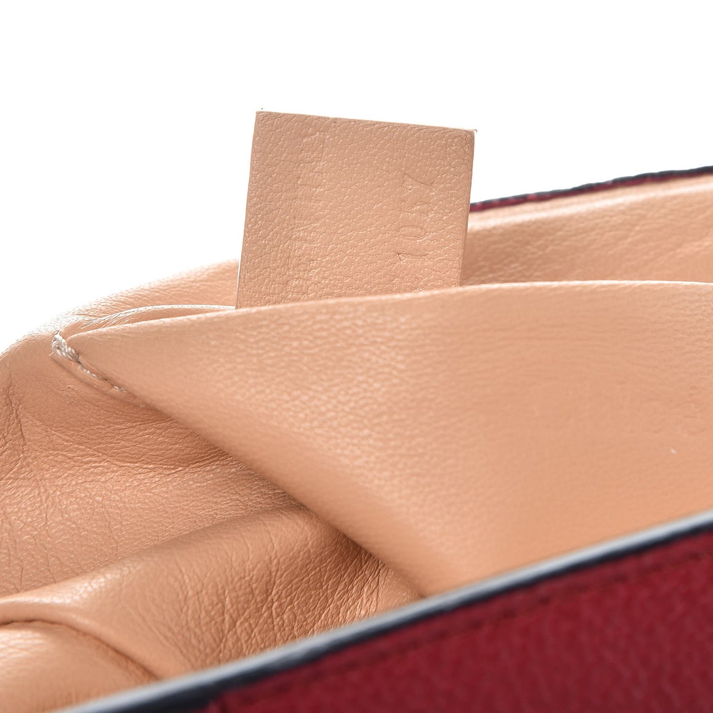 Goatskin Small Elsie Shoulder Bag Red