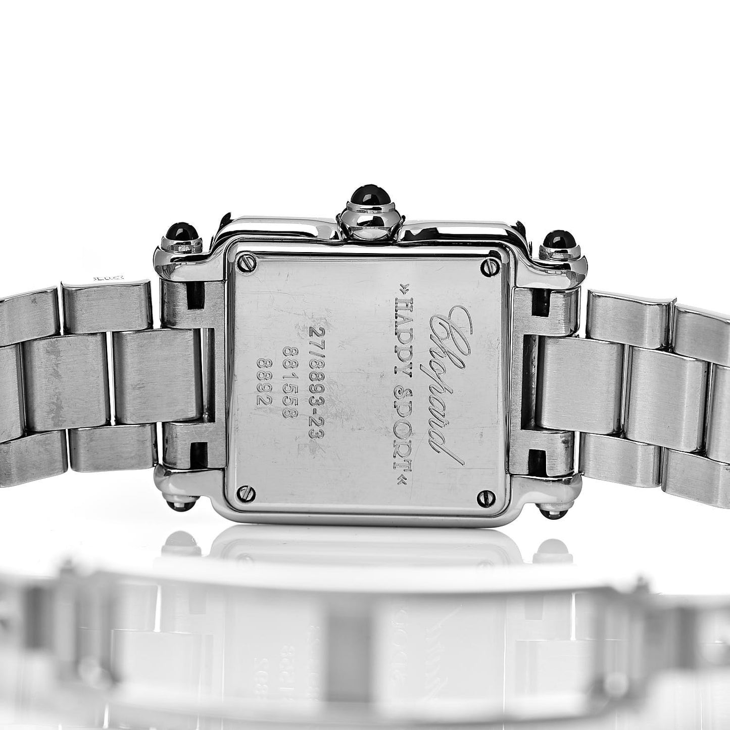 Stainless Steel 5 Diamond 23mm Happy Sport Quartz Watch