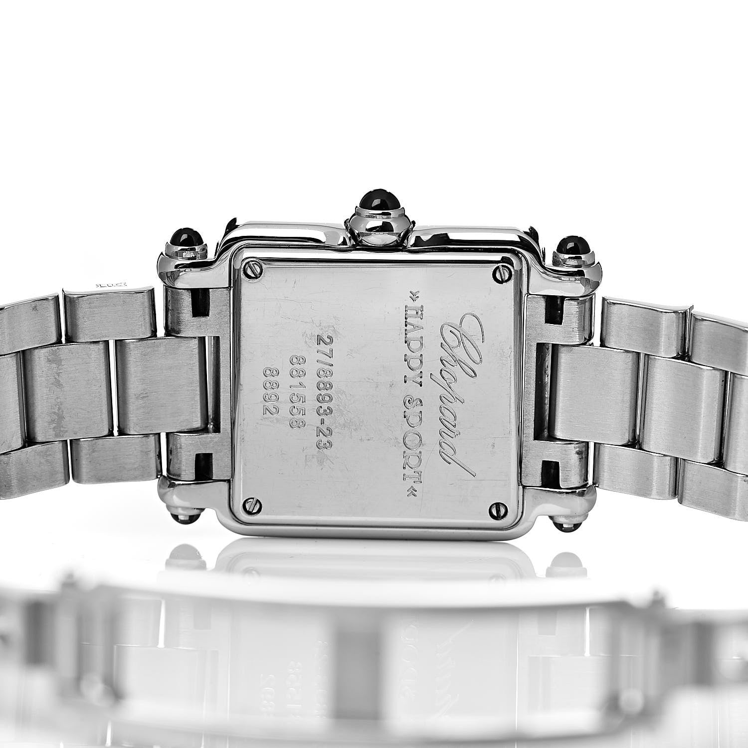 Chopard Stainless Steel 5 Diamond 23mm Happy Sport Quartz Watch 5 of 7