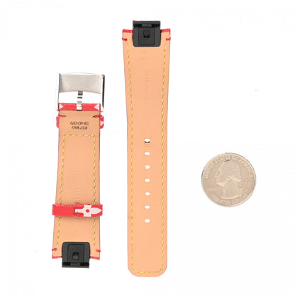 Louis Vuitton Monogram Tambour 10mm Watch Strap Red 2 of 6