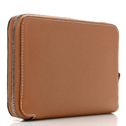 Hermes Epsom Silk'In Wallet Gold 3 of 8