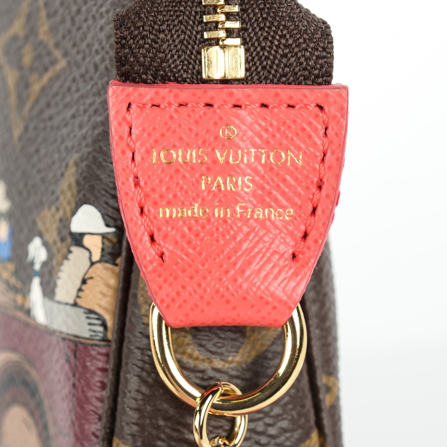 Monogram 2015 Christmas Animation Mini Pochette Accessories