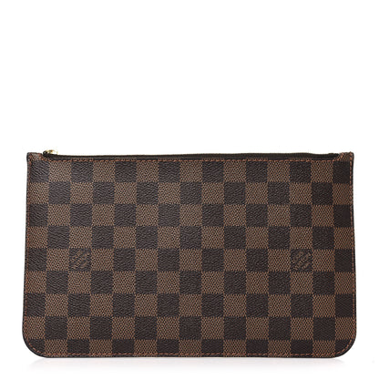 Louis Vuitton Damier Ebene Neverfull MM GM Pochette 1 of 8