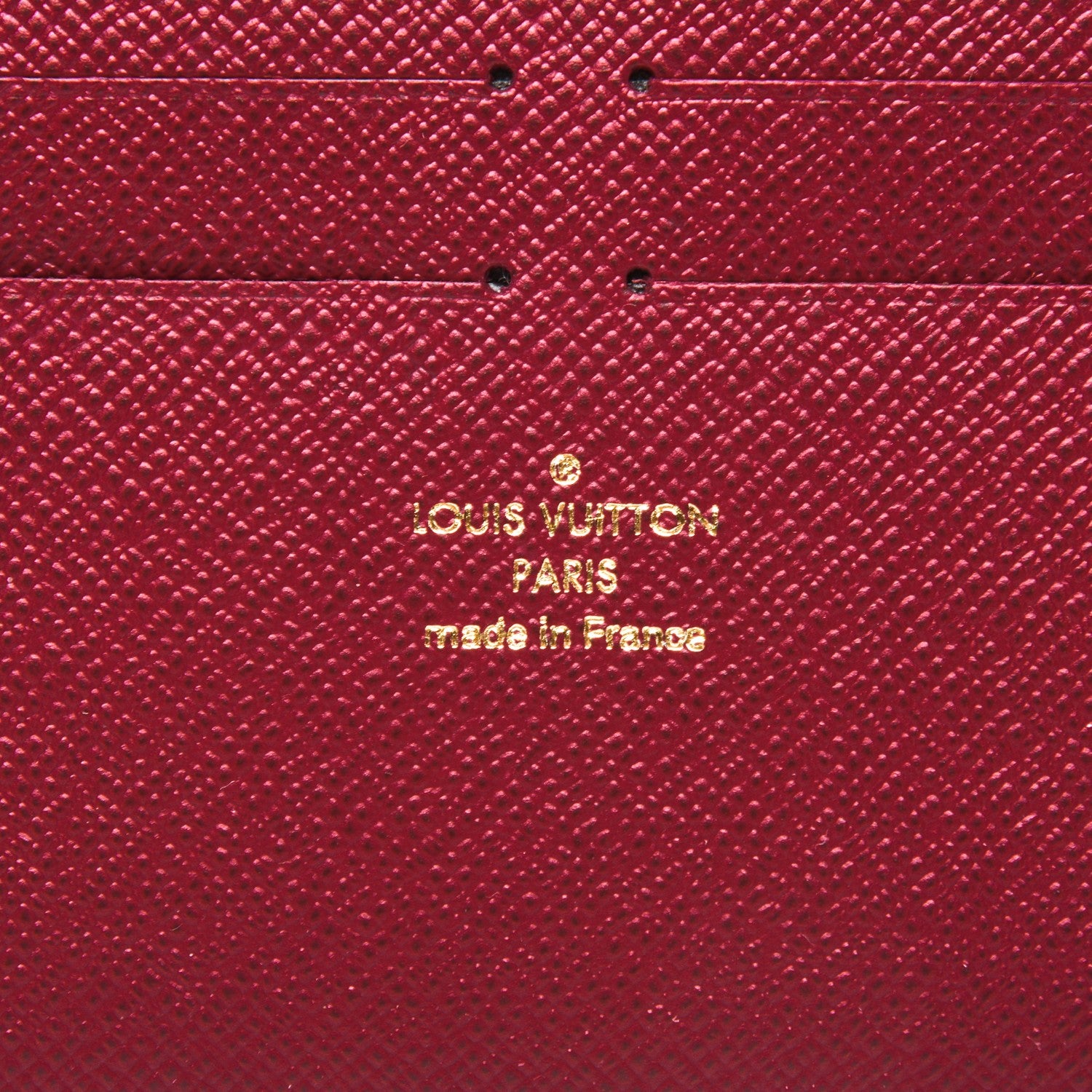 Louis Vuitton Calfskin Felicie Chain Wallet Card Holder Insert 5 of 6