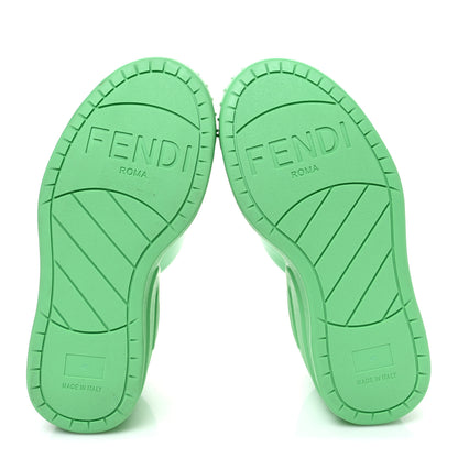Fendi Nappa Fashion Show Platform 140mm Slide Sandals 41 Bouquet 7 of 10