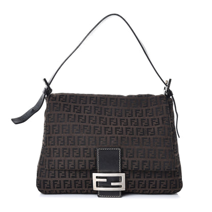Fendi Zucchino Mama Baguette Tobacco 1 of 7