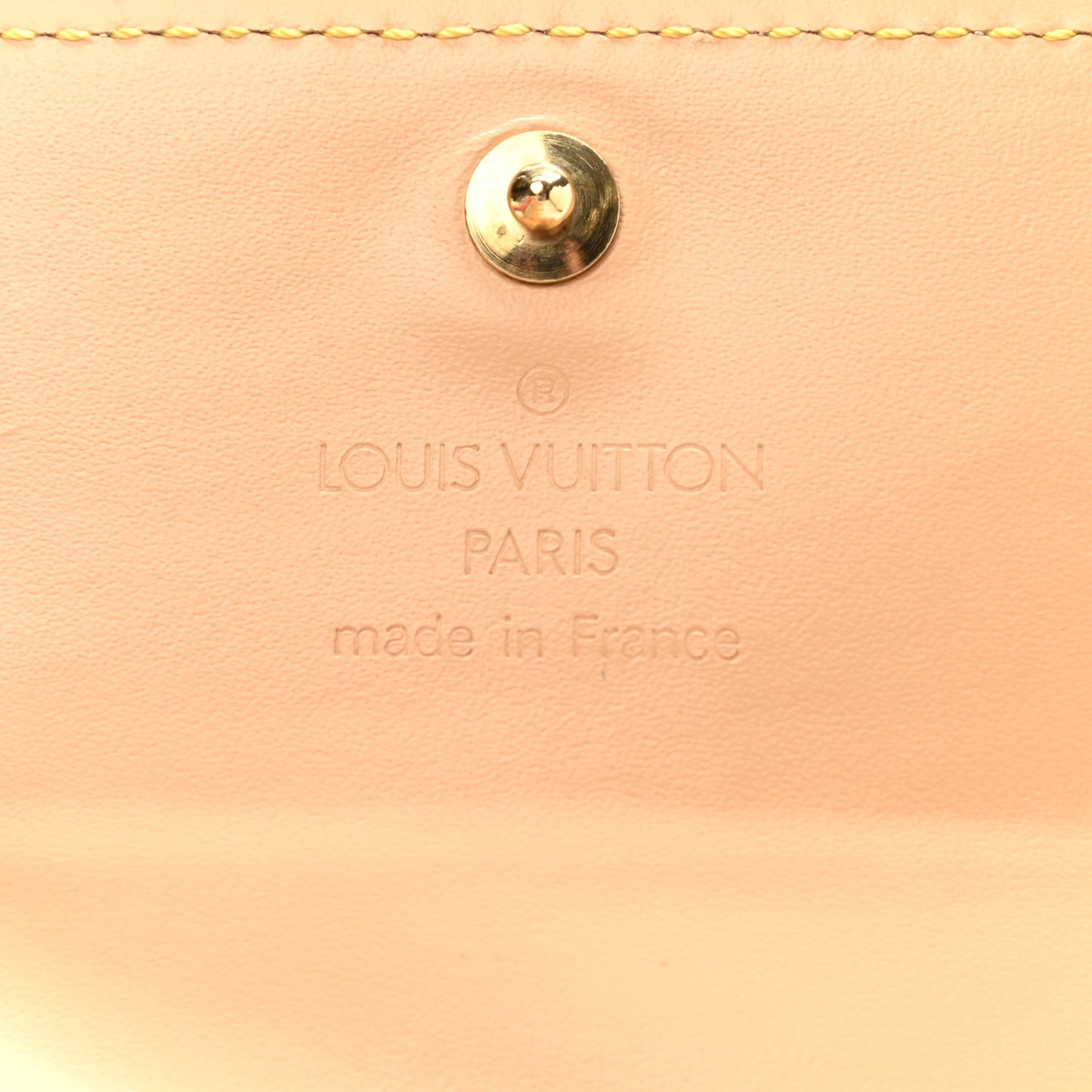 Monogram Multicolor Porte-Monnaie Plat Coin Purse White
