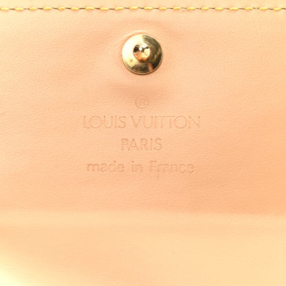 Louis Vuitton Monogram Multicolor Porte-Monnaie Plat Coin Purse White 6 of 6