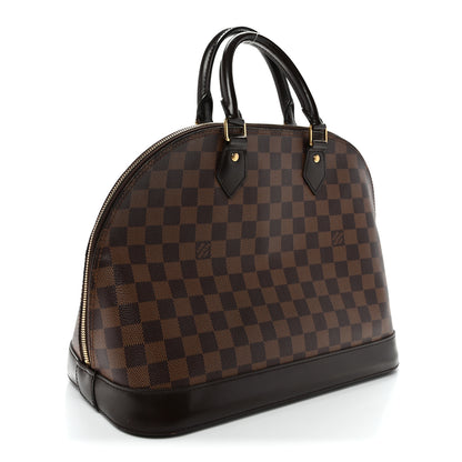 Louis Vuitton Damier Ebene Alma MM 3 of 9