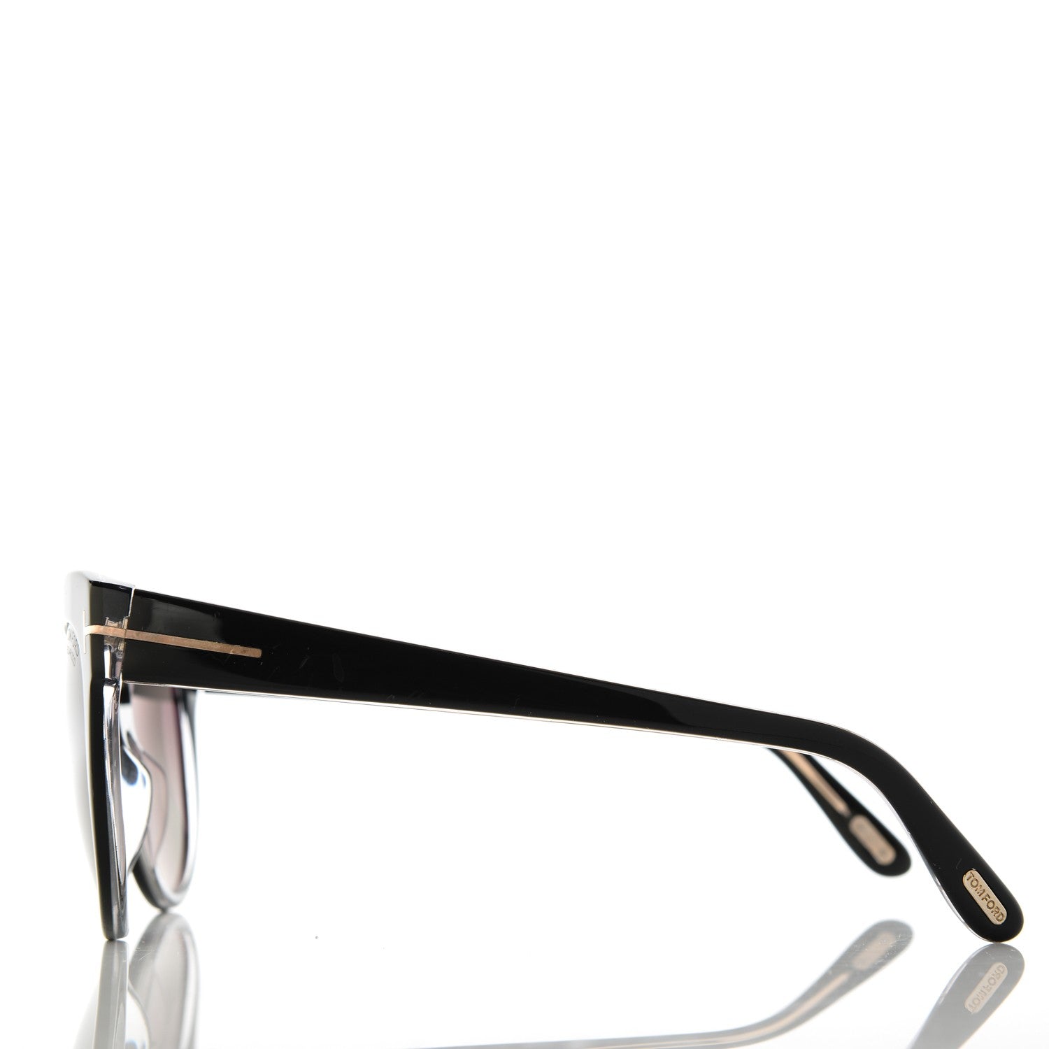 Tom Ford Polarized Lily Sunglasses TF430 Black 3 of 12