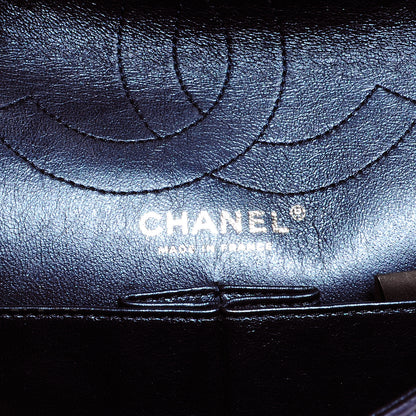 Chanel Calfskin 2.55 Reissue 226 Flap Metallic Blue 7 of 9