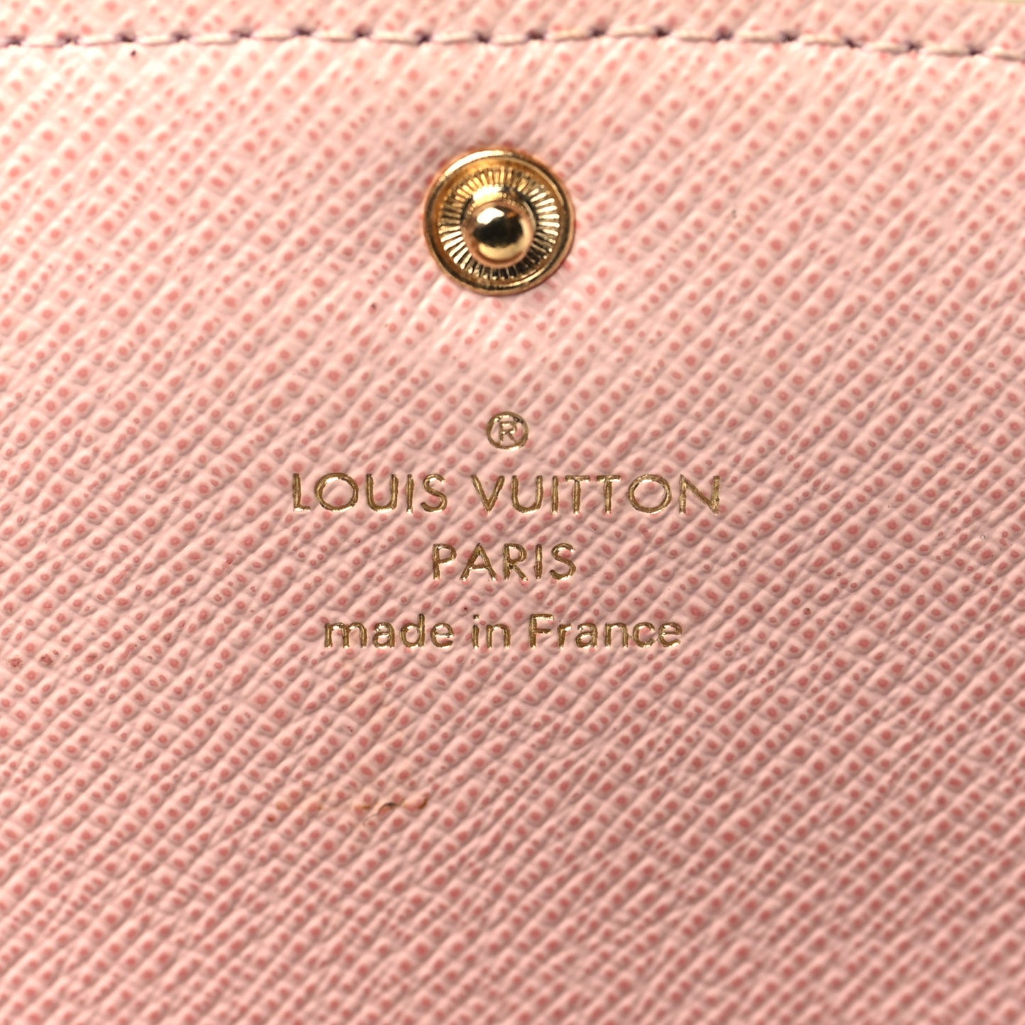 Damier Azur Emilie Wallet Rose Ballerine