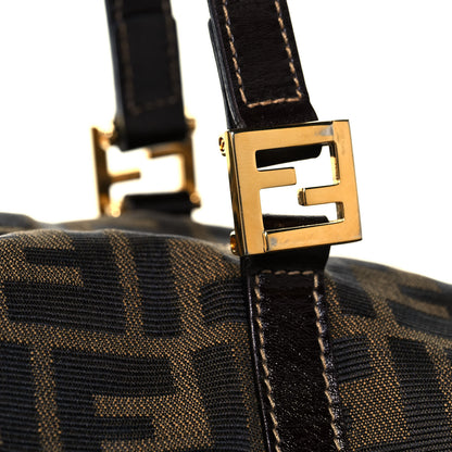 Fendi Zucca Large Zip Tote Tobacco 12 of 12