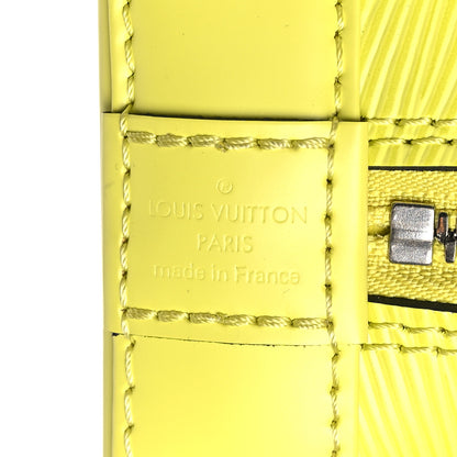 Louis Vuitton Epi Jacquard Alma BB Yellow Citron 6 of 11
