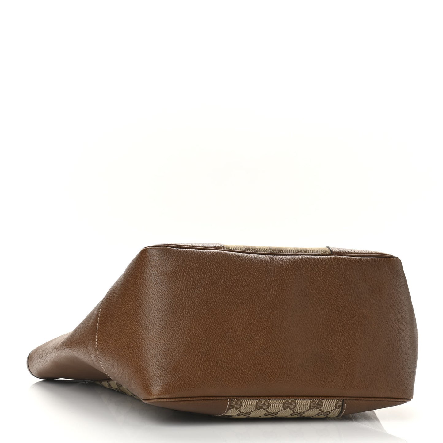 Monogram Medium Bree Zippered Tote Beige Tabacco