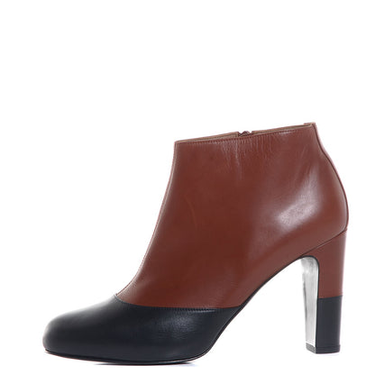 Hermes Boots 40 Black Brown 1 of 5