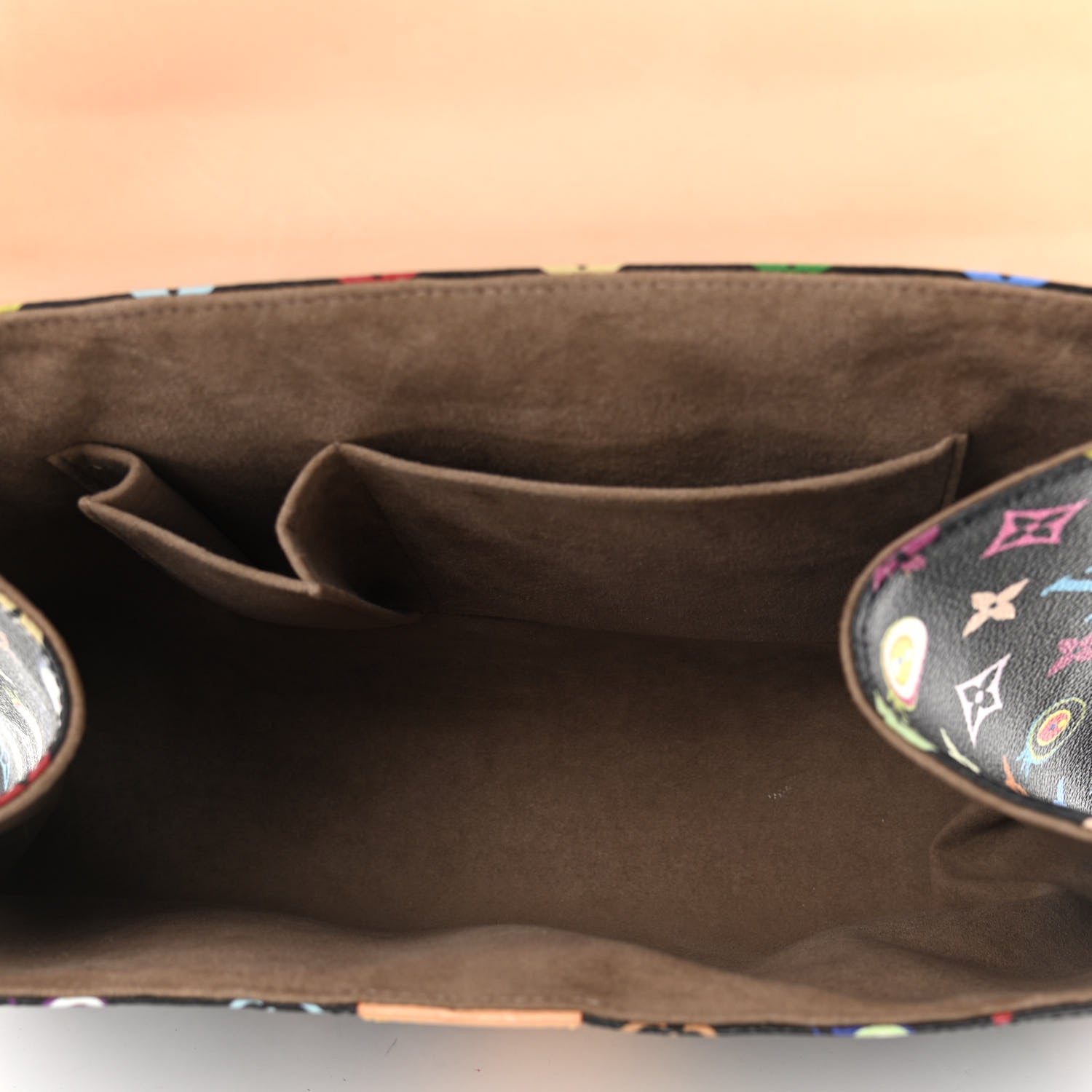 Louis Vuitton Monogram Multicolor Murakami Eye Love You Black 4 of 15