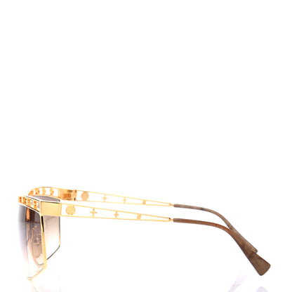 Louis Vuitton Dorothy PM Sunglasses Z0176U Gold 3 of 6