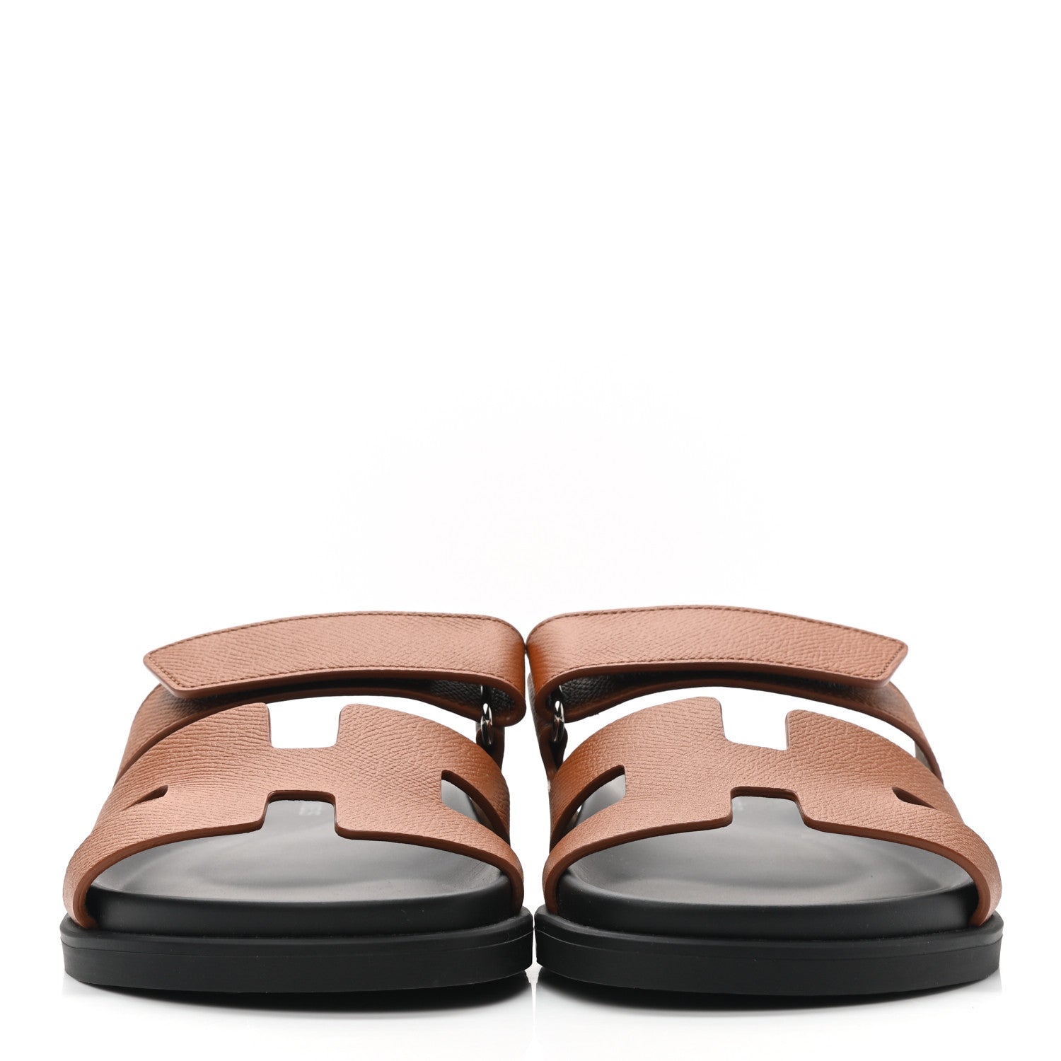 Hermes Epsom Womens Chypre Sandals 36 Natural 2 of 8